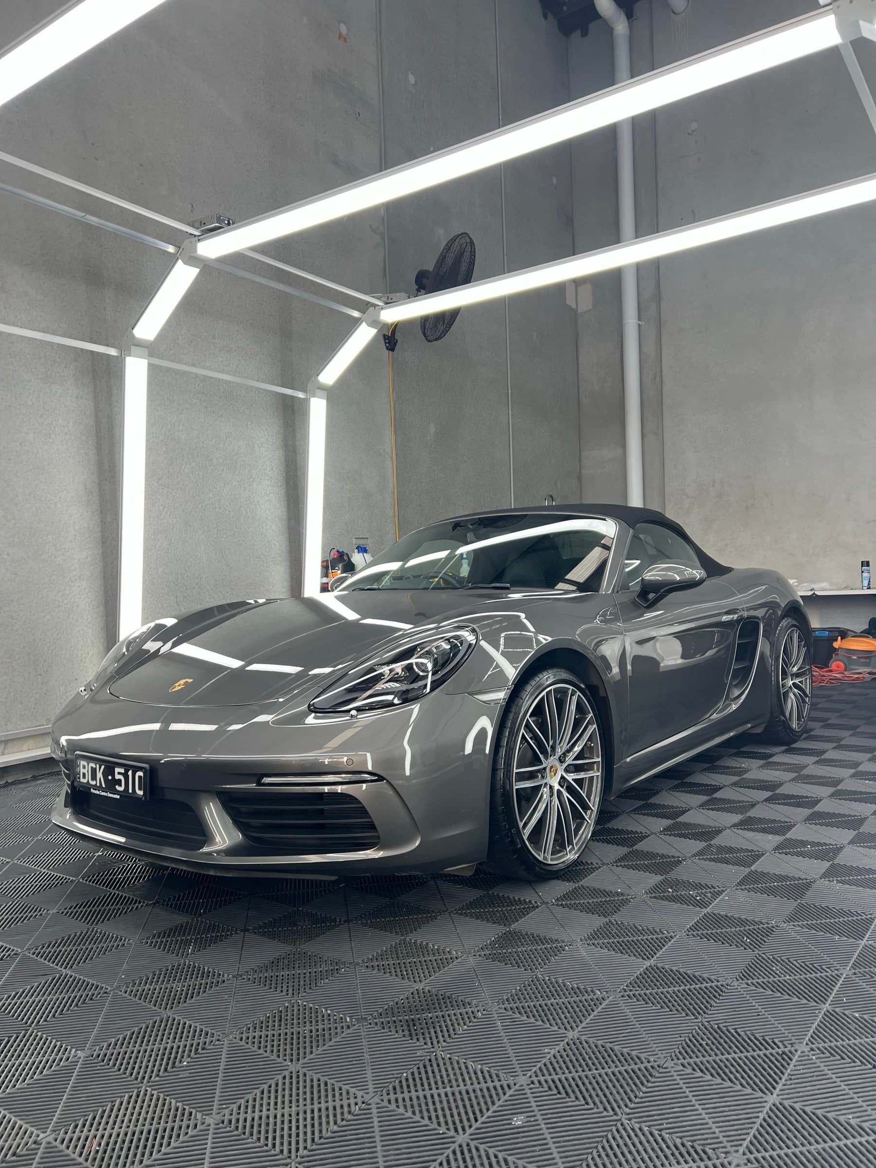 Ceramic coating work