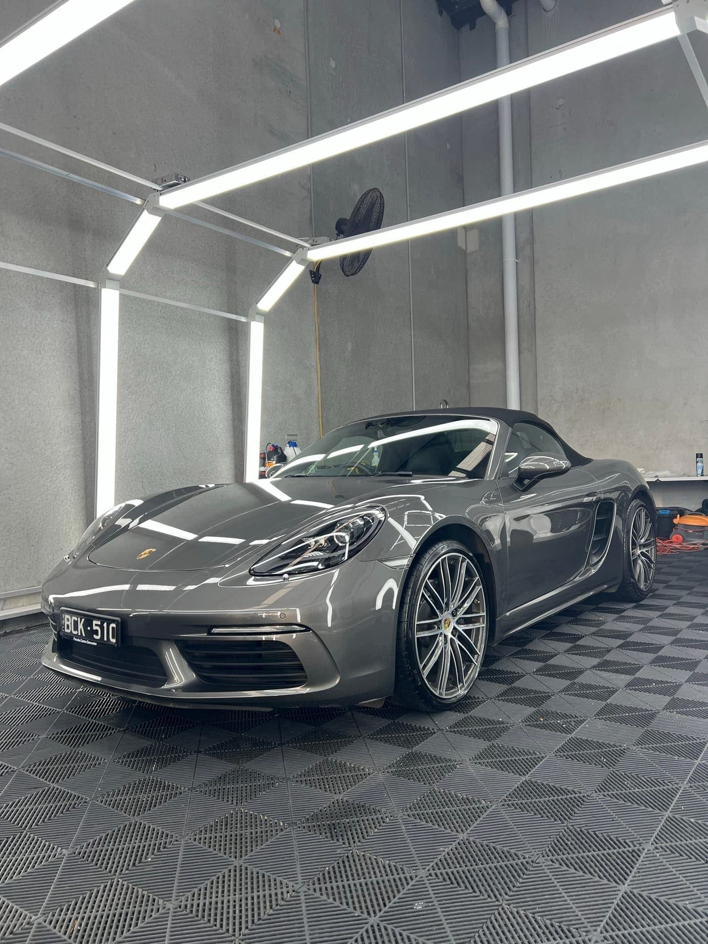 Ceramic coating work